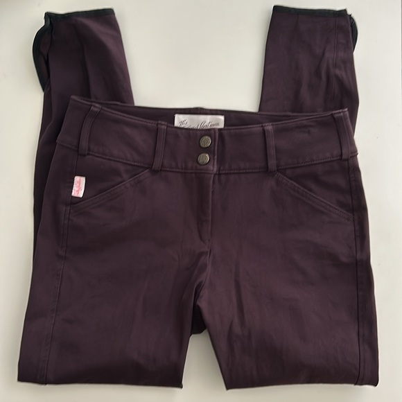The Tailored Sportsman Trophy Hunter Low Rise Boysenberry Breeches 26R - Picture 7 of 11